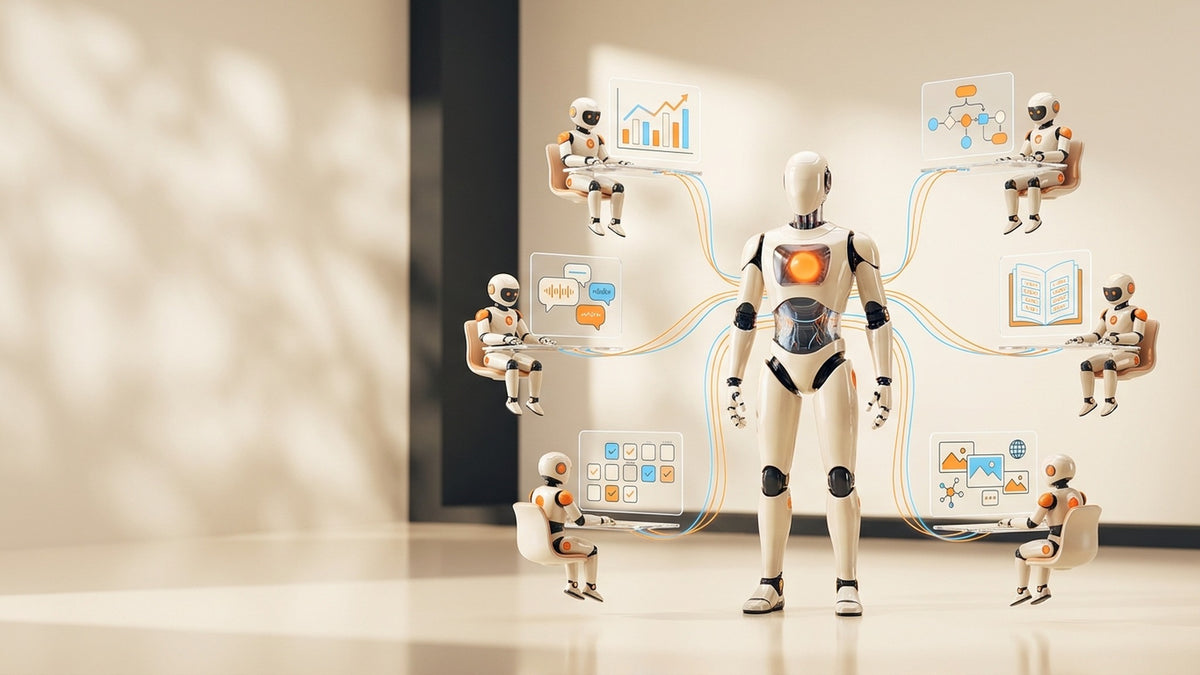 AI Operations Team: an AI agent leading a team of AI employees