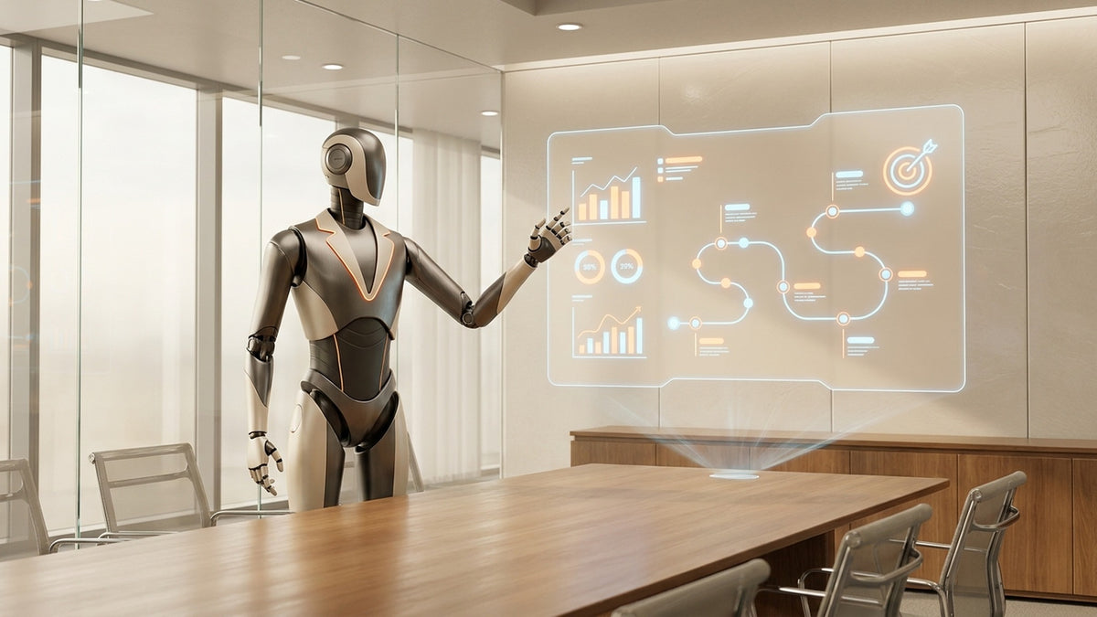 Your AI Chief Advisor: an executive AI agent presenting your growth plan